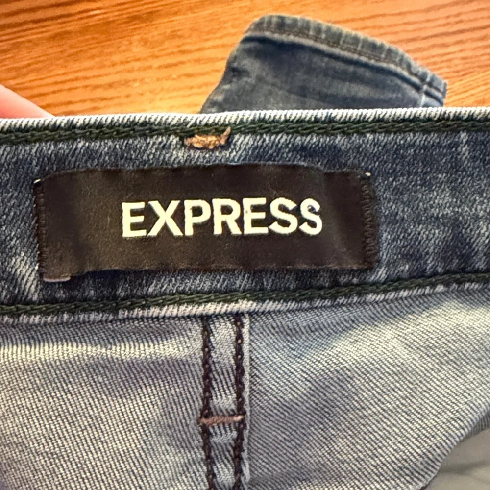Express Blue Women Jeans Jeggings - Picture 2 of 4